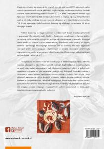 Polichromie drewianych stropów w kamienicach Torunia - XVIII w., cz.I,okładka,tył